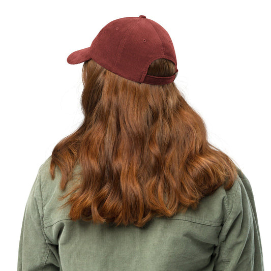 Winter Edition Corduroy Cap In Red