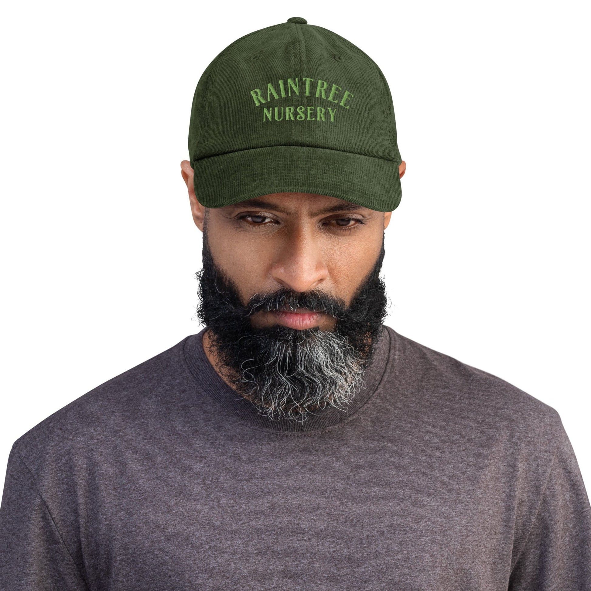  Winter Edition Corduroy Hat In Forest Green