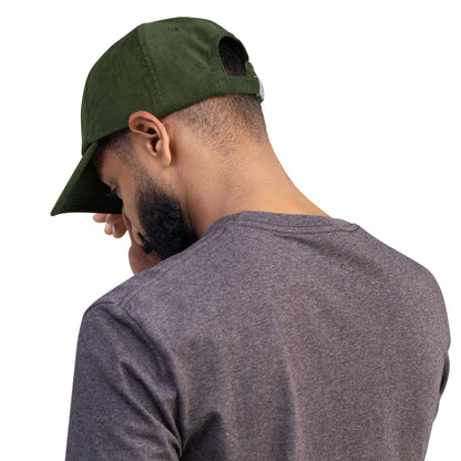  Winter Edition Corduroy Hat In Forest Green