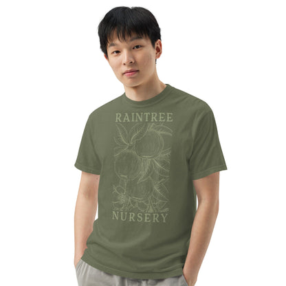  Apple Print Unisex T-Shirt In Olive