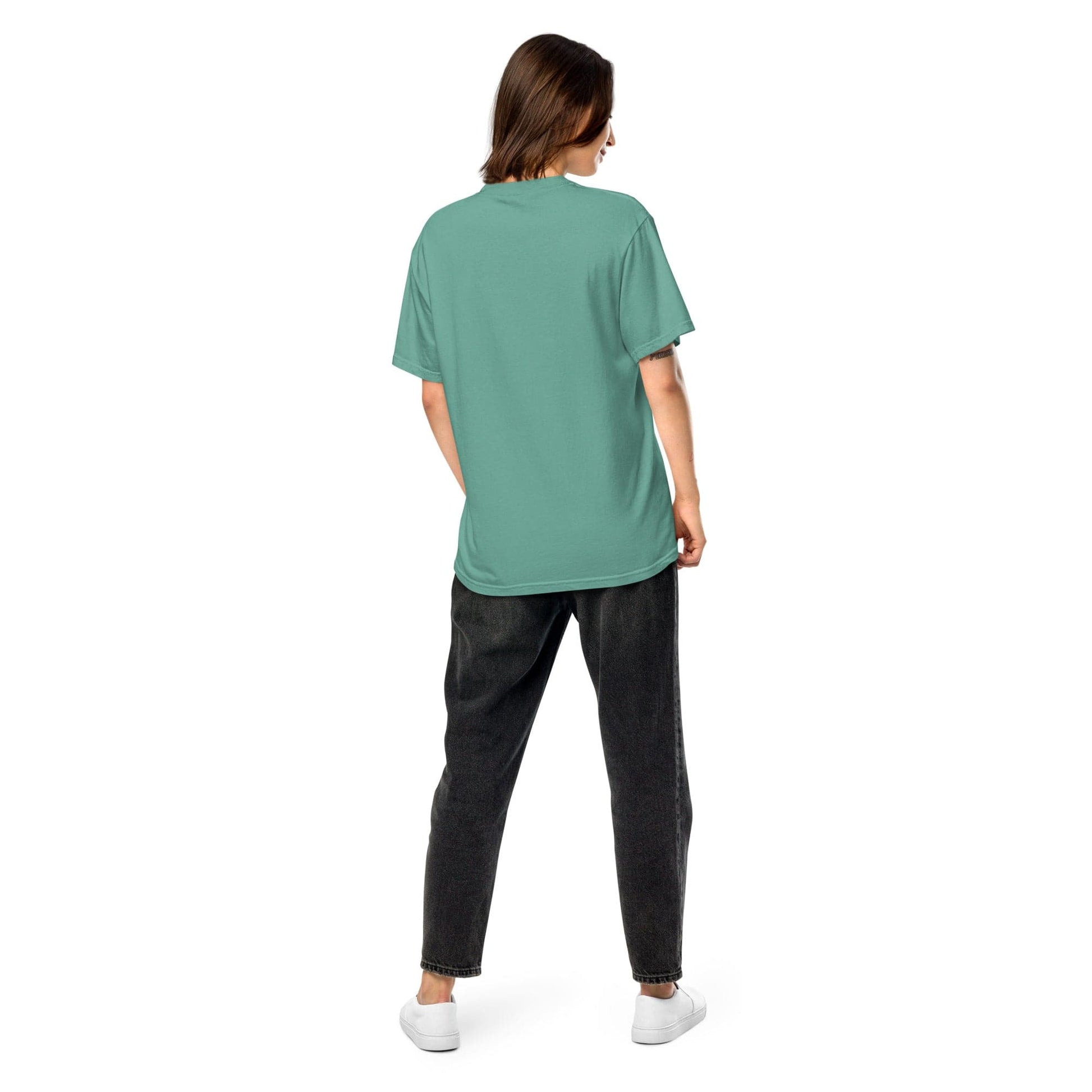  Apple Print Unisex T-Shirt In Seafoam