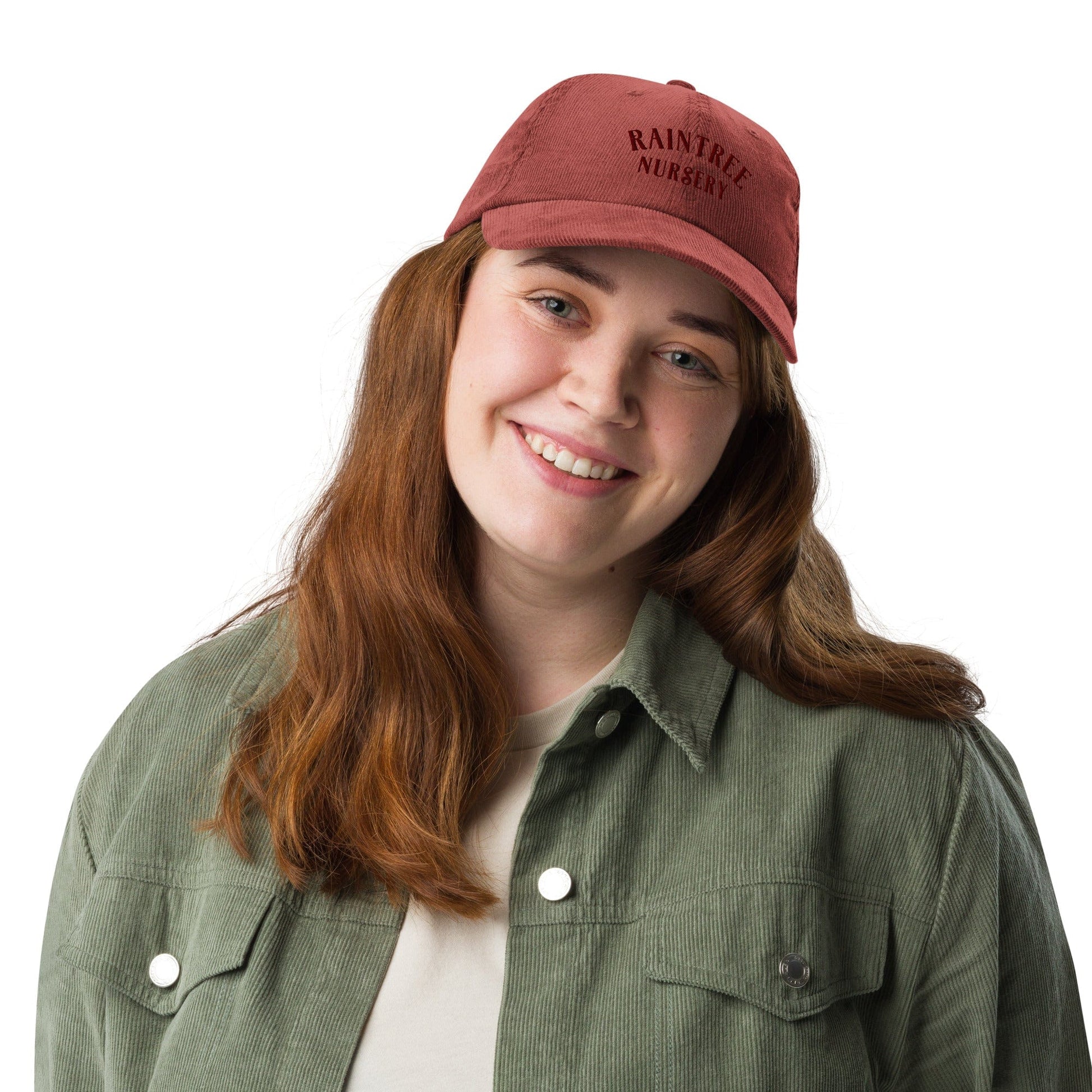  Winter Edition Corduroy Cap In Red