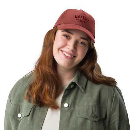  Winter Edition Corduroy Cap In Red